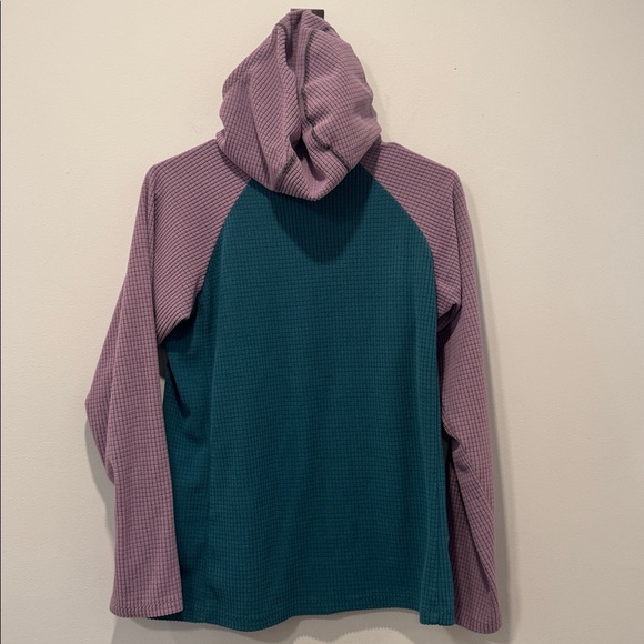 Melanzana Teal and Lavender Melly Hoodie - Picture 4 of 6